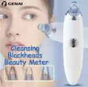 GENAI Blackhead clean Beauty Meter - Portable Facial Pore Cleaner with 4 Probes, Gentle and Safe Cleansing for Men and Women, Battery-Operated (Batteries Not Included)