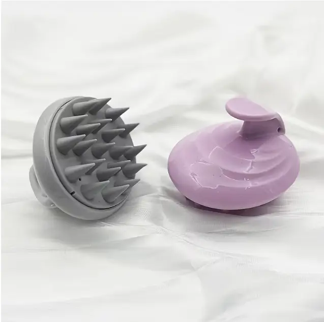 Massage Brush-Silicone Shampoo Hair Brush-Hair Washing Comb